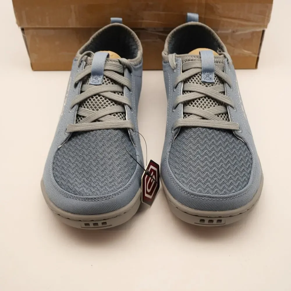 Astral Loyak Women's 7 Minimalist Water Shoes Shadow Blue 2 Sets of Laces NEW